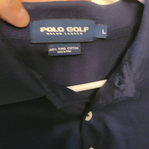 Gorgeous Deep Blue Polo Golf Shirt - Picture 3 of 4